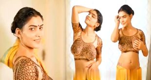 Resmi R Nair Nude Boobs in Mehendi